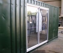 Modified Containers - Glass Doors