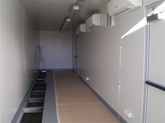 Air conditioned container & electrical switch room interior