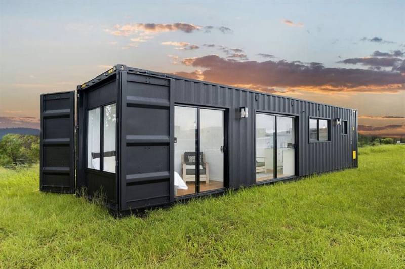 converted shipping containers for accommodation
