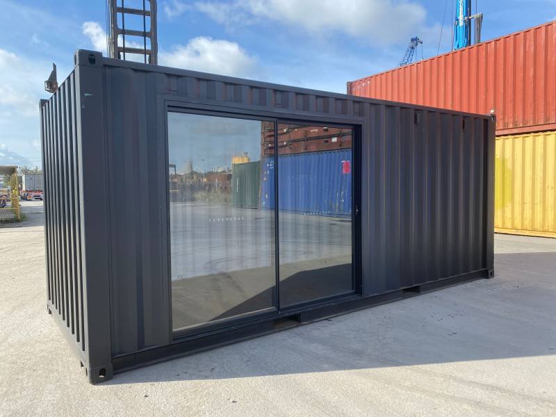 shipping container accommodation