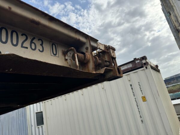 20' Flat Rack #KUDU5002630 $1100 INC GST - Image 2