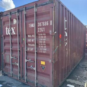 20ft GP Bargain Box #TEMU3076860 $1600 INC GST