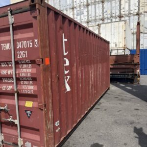 20ft Bargain Box #TEMU3470153 $1600 INC GST